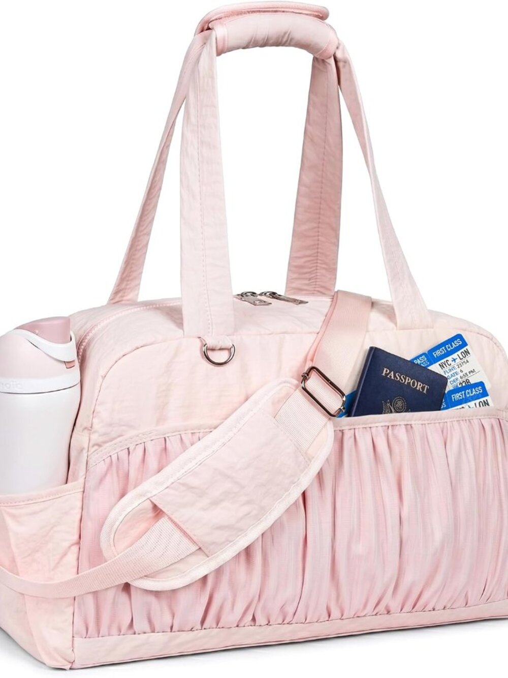 Cute Travel Duffle Bag for Women, Carry On Airline Personal Item Bag